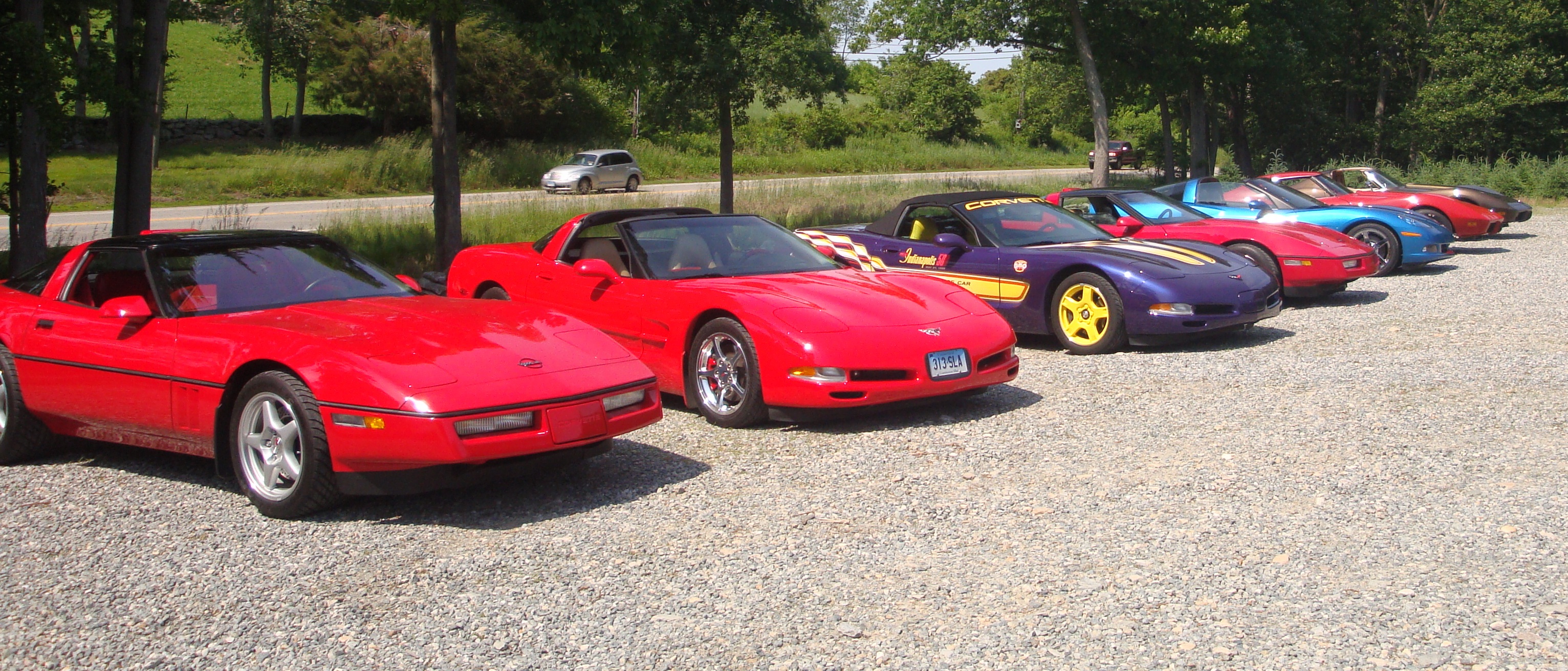 Our cars at Buttonwood Farm